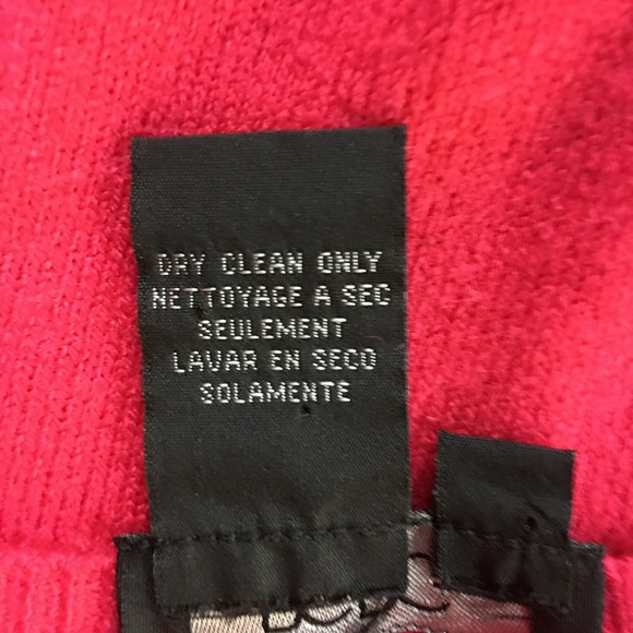 BCBG Max Azria Pink Floral Sequin Cardigan M - Picture 9 of 9